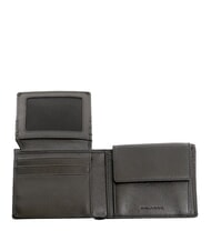 PIQUADRO X1 Portofel din piele negru - Portofele bărbați - 3