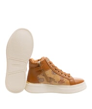 ALVIERO MARTINI PRIMA CLASSE GEO Teniși cu talpă înaltă Piele / Geo Beige - Pantofi femei - 2