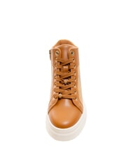 ALVIERO MARTINI PRIMA CLASSE GEO Teniși cu talpă &icirc;naltă Piele / Geo Beige - Pantofi femei - 4