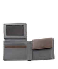 PIQUADRO X1 Portofel din piele albastru / maron - Portofele bărbați - 3