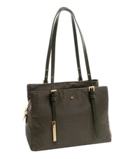 BORBONESE L'ECOLE NYLON Shopper de umar, cu curea de umar dafin - Genți femei - 2