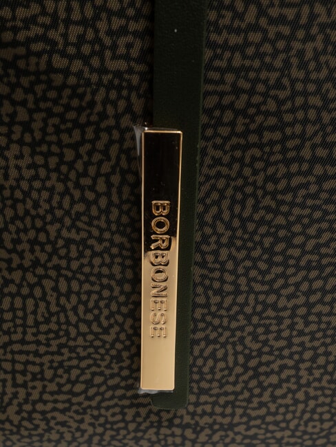 L'ECOLE NYLON Shopper de umar, cu curea de umar dafin - Genți femei