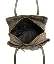 BORBONESE L'ECOLE NYLON Shopper de umar, cu curea de umar dafin - Genți femei - 5