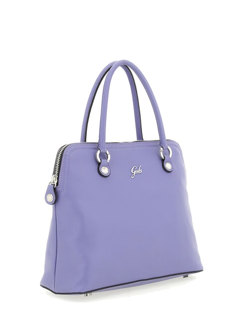 ILARIA LARGE Geantă de mână cu breloc albăstrea + flamingo - Genți femei