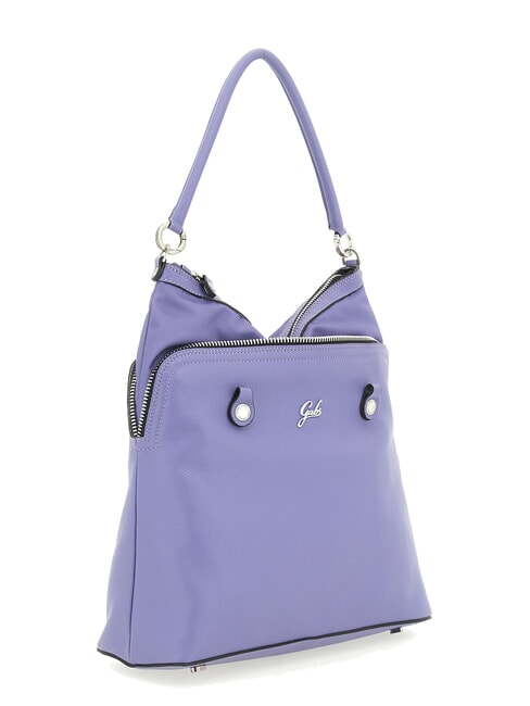 ILARIA LARGE Geantă de mână cu breloc albăstrea + flamingo - Genți femei