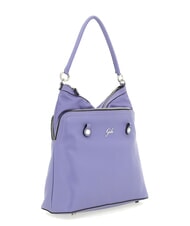 GABS ILARIA LARGE Geantă de mână cu breloc albăstrea + flamingo - Genți femei - 4