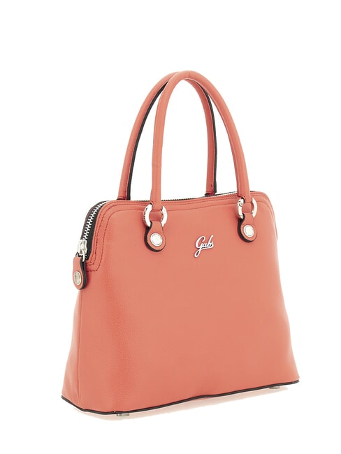 ILARIA MEDIUM Geantă de mână cu breloc apus de soare+leu - Genți femei