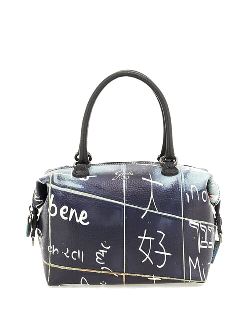 G3 PLUS LARGE MULTICOLOR Geantă de cumpărături plată transformabilă Te iubesc - Genți femei