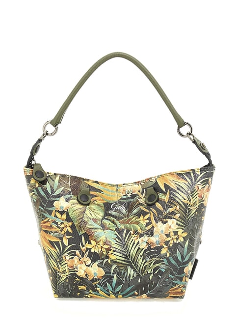 G3 PLUS LARGE MULTICOLOR Geantă de cumpărături plată transformabilă junglă - Genți femei