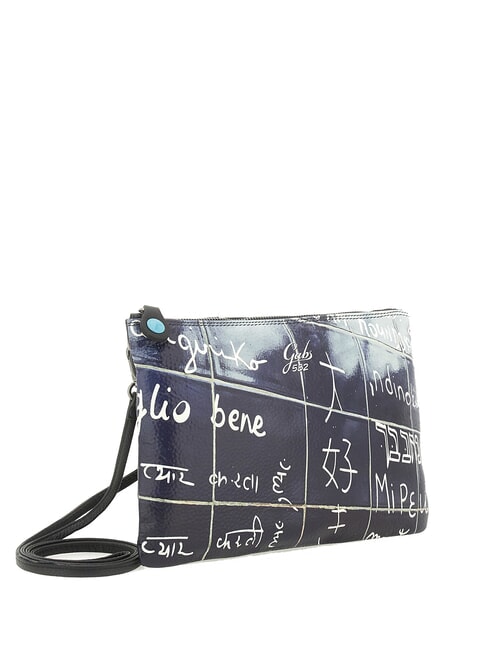 BEYONCE MULTICOLOR M Geantă de umăr din piele cu curea de mână Te iubesc - Genți femei