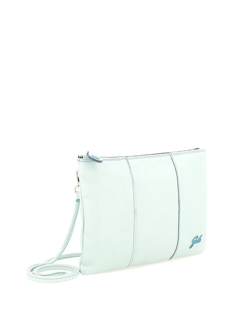 BEYONCE M Geantă de umăr din piele cu curea de mână verde deschis - Genți femei