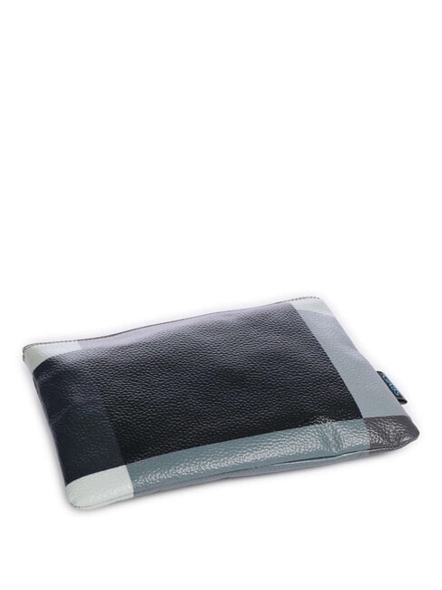 BEYONCE POP M Geantă de umăr din piele cu curea de mână geometric negru - Genți femei