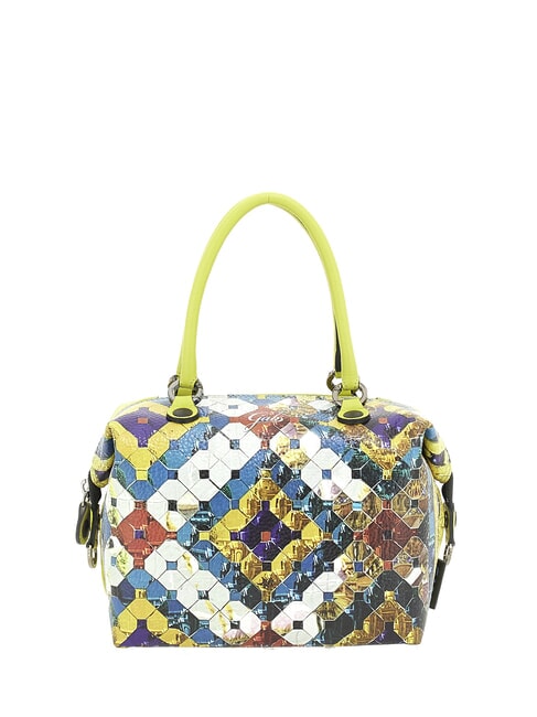 G3 PLUS MEDIUM MULTICOLOR Geantă de cumpărături plată transformabilă paiete cu diamante - Genți femei