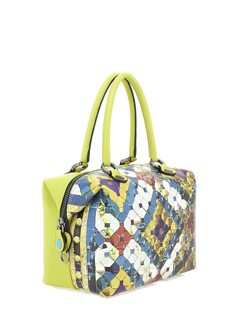 G3 PLUS MEDIUM MULTICOLOR Geantă de cumpărături plată transformabilă paiete cu diamante - Genți femei