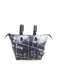 GABS G3 PLUS MEDIUM MULTICOLOR Geantă de cumpărături plată transformabilă Te iubesc - Genți femei - 7