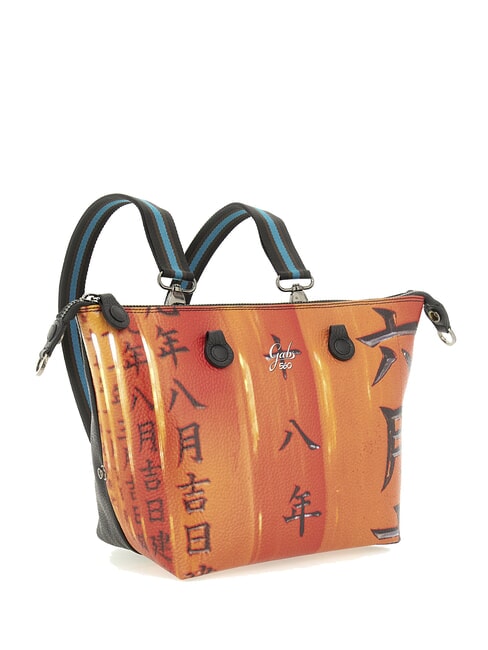 G3 PLUS MEDIUM MULTICOLOR Geantă de cumpărături plată transformabilă Japonia - Genți femei