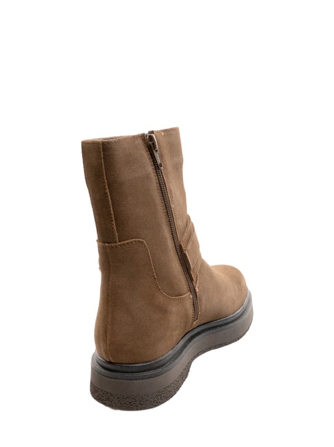 CLARE Ghete din piele pentru gleznă elefant - Pantofi femei