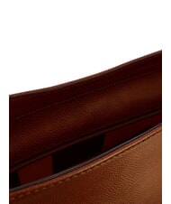 THE BRIDGE AMELIA Geantă de umăr, piele BROWN - Genți femei - 4