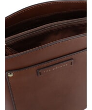 THE BRIDGE CECILIA Curea de umăr din piele BROWN - Genți femei - 4