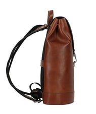 THE BRIDGE GIACOMO Rucsac pentru laptop de 13", din piele Maro / Ruteniu - Rucsacuri pentru laptop - 3