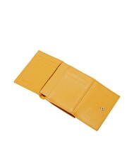 COCCINELLE METALLIC SOFT Portofel din piele pietrișată însorită - Portofele femei - 2