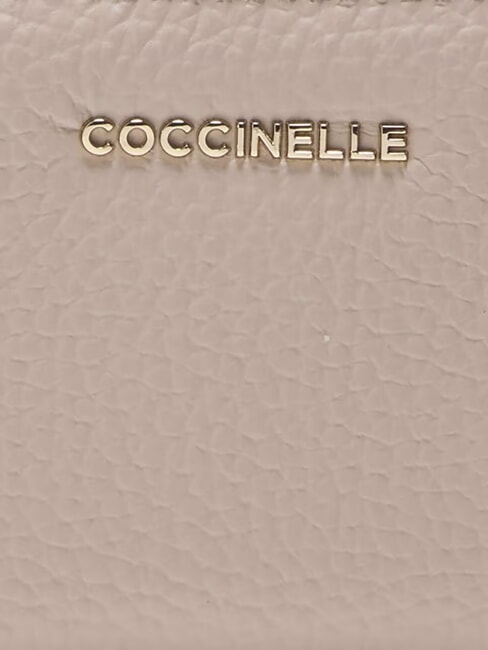 METALLIC TRICOLOR Portofel de piele negru - Portofele femei