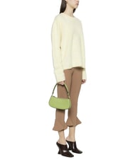 COCCINELLE MERVEILLE Geanta de umar din piele texturata guacamole - Genți femei - 5