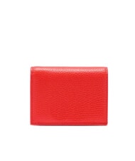 COCCINELLE METALLIC SOFT Portofel mic din piele gazpacho - Portofele femei - 4