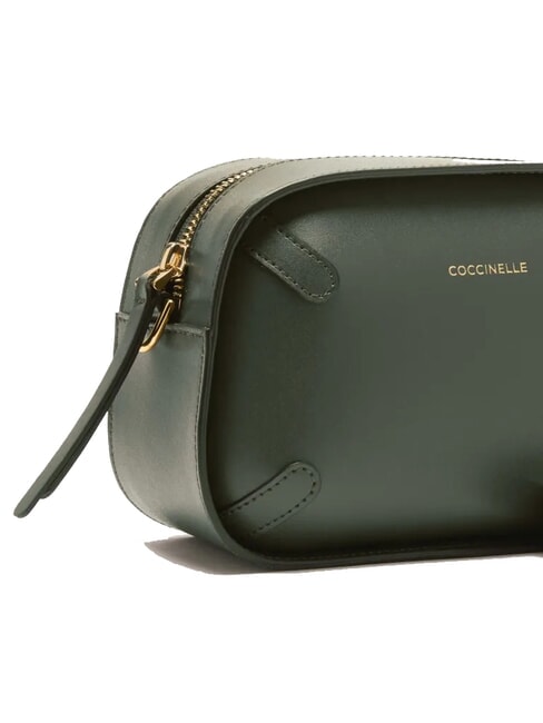 MALETA CALF Geanta mini de umar, din piele algele - Genți femei