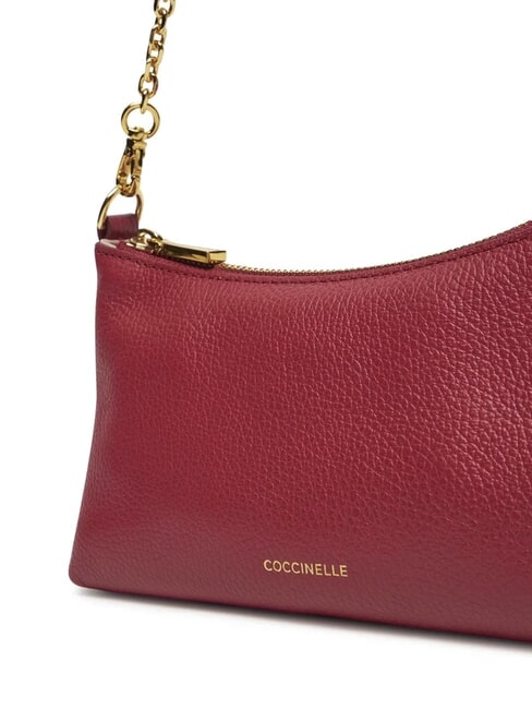 AURA  Geantă de umăr mini, cu curea de umăr sangrie - Genți femei