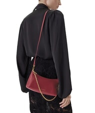 COCCINELLE AURA  Geantă de umăr mini, cu curea de umăr sangrie - Genți femei - 6