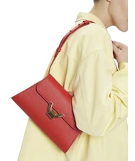 COCCINELLE DEW Geanta de umar, din piele gazpacho - Genți femei - 6