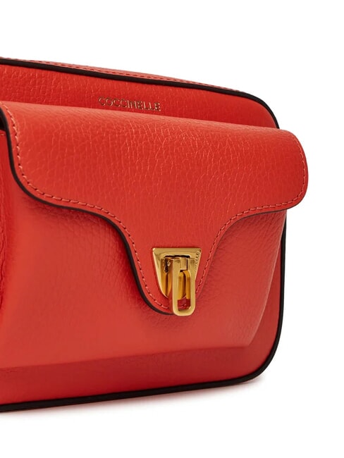 BEAT SOFT Mini geanta din piele texturata gazpacho - Genți femei