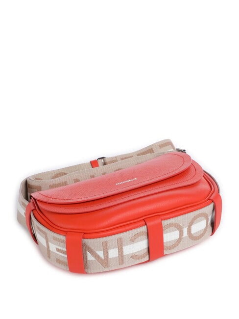 RAQUEL S Geanta mini de umar, din piele gazpacho - Genți femei