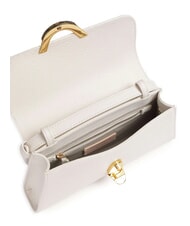 COCCINELLE DEW Geanta de umar, din piele alb - Genți femei - 4