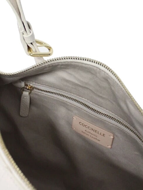 ABIGAIL Geantă de umăr Crescent alb - Genți femei