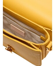 COCCINELLE DEW Geanta de umar din piele ciocanita însorită - Genți femei - 6