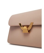 COCCINELLE DEW Geanta de umar, din piele rozete - Genți femei - 4