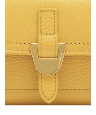 COCCINELLE CAMPUS Portofel compact din piele ciocănită &icirc;nsorită - Portofele femei - 3