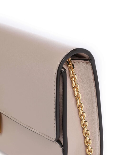 MAGIE 2NITE Geantă de umăr tip clutch din piele cu curea de lanț rozete - Genți femei