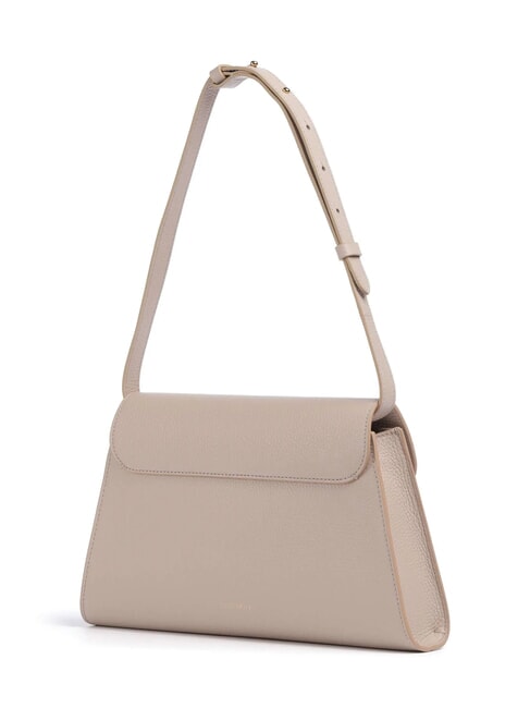 DEW Geantă de umăr medie din piele ciocănită rozete - Genți femei