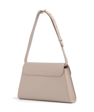 COCCINELLE DEW Geantă de umăr medie din piele ciocănită rozete - Genți femei - 2