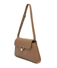 COCCINELLE DEW Geantă de umăr medie din piele ciocănită piei - Genți femei - 2