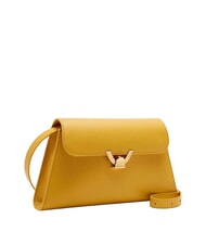 COCCINELLE DEW Geantă de umăr medie din piele ciocănită însorită - Genți femei - 2