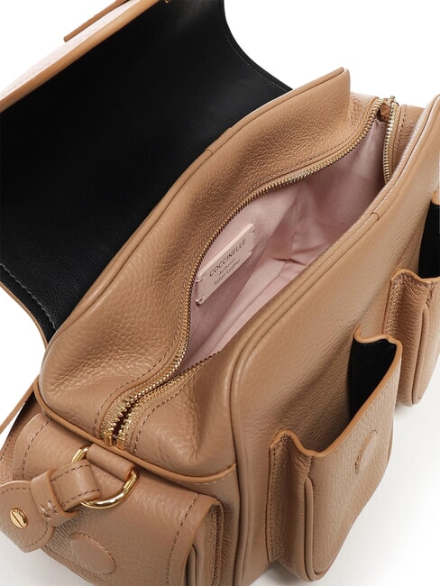 CAMPUS Geantă de umăr din piele ciocănită piei - Genți femei