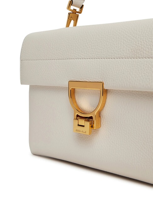 ARLETTIS SIGNATURE Geantă din piele cu curea de umăr cu logo alb - Genți femei