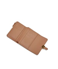 COCCINELLE CAMPUS Portofel mediu din piele ciocănită - Portofele femei