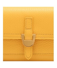 COCCINELLE CAMPUS Portofel mediu din piele ciocănită &icirc;nsorită - Portofele femei - 3