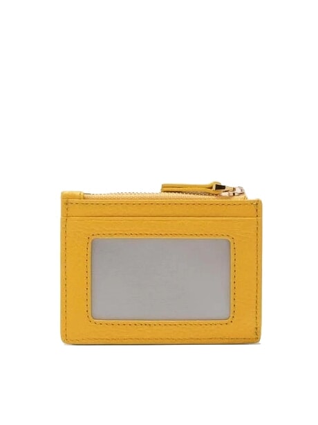 DEW Portcard din piele cu portofel pentru monede &icirc;nsorită - Portofele femei