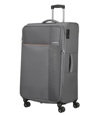 AMERICAN TOURISTER FUN CRUISE Set de 3 cărucioare: cabină+mediu, mare expansiune gri/portocaliu - Set trolere - 5